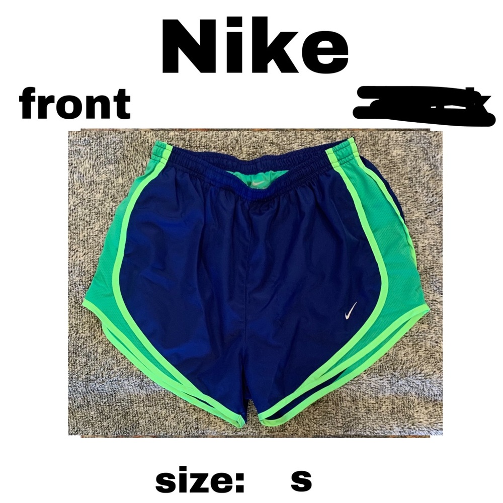 navy nike shorts